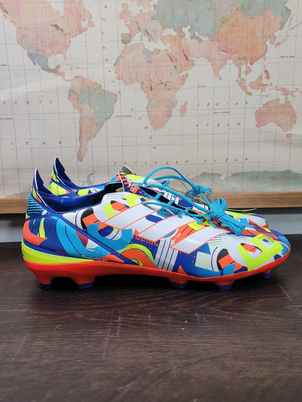 BRAND NEW Adidas Gamemode FG 'Graphic Print' Soccer Cleats Mens Size 10.0